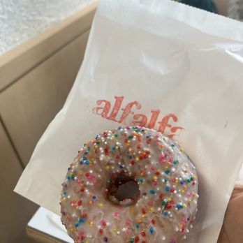 Alfalfa - Fairy Bread Doughnut - Salad Near Me - Los Angeles, California Alfalfa - Fairy Bread Doughnut - Salad Near Me - Los Angeles, California