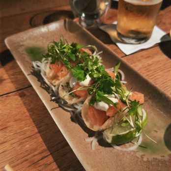 NOBU - Salmon Tacos - Japanese Near Me - Lanai City, Hawaii
