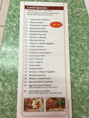 Menu photo 3 Chopstix Chinese Restaurant Lindenhurst, IL