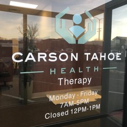 Carson Tahoe Therapy, Carson City - Wednesday, April 10, 2019: hours.