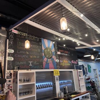 Division Brewing - Better shot of the beer menu - Brewpubs Near Me - Arlington, Texas