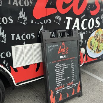 Leo's Tacos - Food Trucks Near Me - Indio, California