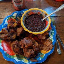 Embargo '62 - Braised beef oxtail with sweet plantains and black beans