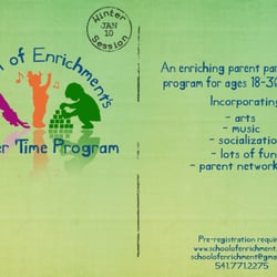 School of Enrichment - Toddler Time!
