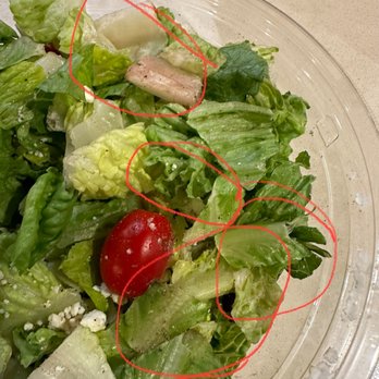 Panera Bread - More rotten lettuce from other side of bowl - Sandwiches Near Me - Loveland, Colorado Panera Bread - More rotten lettuce from other side of bowl - Sandwiches Near Me - Loveland, Colorado