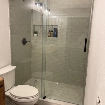 Cadisa Remodel & Concrete - After pic of shower! Came out amazing! - Masonry/Concrete Near Me Cadisa Remodel & Concrete - After pic of shower! Came out amazing! - Masonry/Concrete Near Me