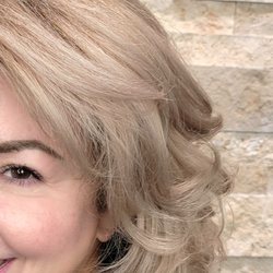 Hairstyle, haircut & toner by Ty @Pani Style Hair Salon
