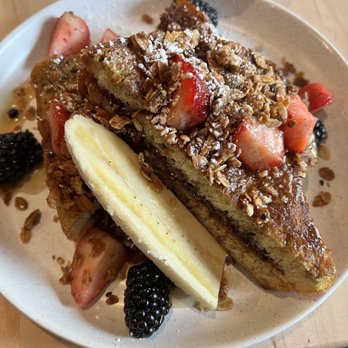 Banter - Nutella French Toast! A bit dense, but pretty! 4/5. IG: @amei.eats - Breakfast & Brunch Near Me - New York, New York Banter - Nutella French Toast! A bit dense, but pretty! 4/5. IG: @amei.eats - Breakfast & Brunch Near Me - New York, New York
