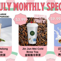 Bei Yuan Tea and Boba - JULY MONTHLY SPECIALS