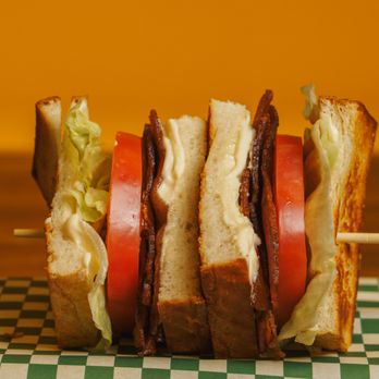 Sando - a close up of a sandwich on a stick - Sandwiches Near Me - Miami Beach, Florida Sando - a close up of a sandwich on a stick - Sandwiches Near Me - Miami Beach, Florida