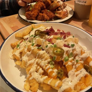 Sweet Chick - Loaded potato fries - Southern Near Me - New York, New York Sweet Chick - Loaded potato fries - Southern Near Me - New York, New York