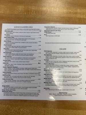 Menu photo 2 Lonni's Sandwiches, Etc Dunedin, FL