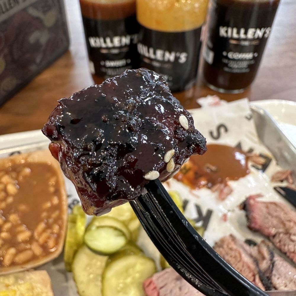Killen's Barbecue - Pork belly burnt ends - Barbeque Near Me - Shenandoah, Texas Killen's Barbecue - Pork belly burnt ends - Barbeque Near Me - Shenandoah, Texas