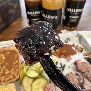Killen's Barbecue - Pork belly burnt ends - Barbeque Near Me - Shenandoah, Texas