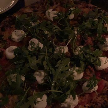 Me and Paul’s - Italian tomatoes, vegan fennel sausage, Pecorino Romano, fresh ricotta dollops, baby arugula, spicy honey (added) and extra virgin olive oil - Pizza Near Me - Brooklyn, New York Me and Paul’s - Italian tomatoes, vegan fennel sausage, Pecorino Romano, fresh ricotta dollops, baby arugula, spicy honey (added) and extra virgin olive oil - Pizza Near Me - Brooklyn, New York