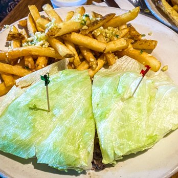 Moylan's Brewery & Restaurant - Protein wrap burger - it is in there! - Brewpubs Near Me - Novato, California Moylan's Brewery & Restaurant - Protein wrap burger - it is in there! - Brewpubs Near Me - Novato, California