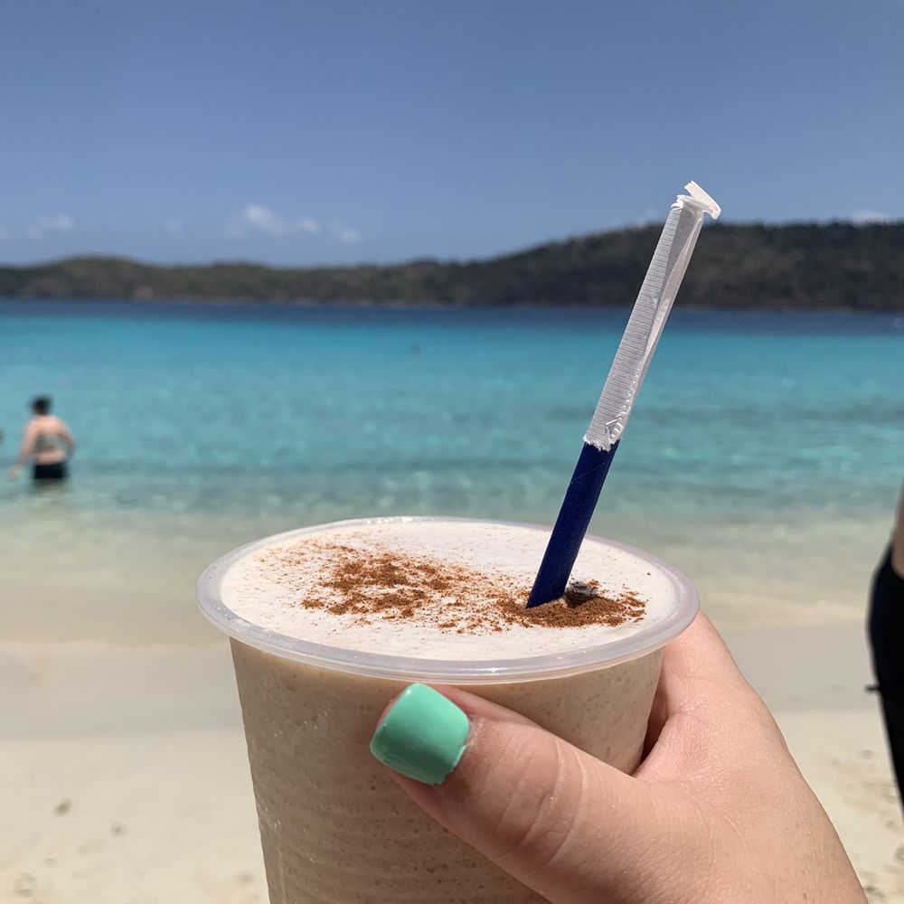 Coki Beach - Bushwacker! Yum - Beaches Near Me - St Thomas, Virgin Islands Coki Beach - Bushwacker! Yum - Beaches Near Me - St Thomas, Virgin Islands