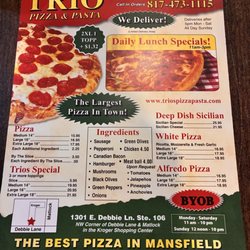 Trio Pizza & Pasta
