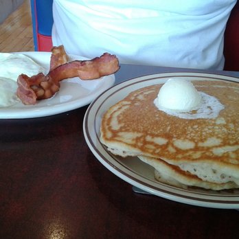 Biscuits Country Cafe - The pancake breakfast....look at the size if of those pancakes! - Breakfast & Brunch Near Me - Tucson, Arizona