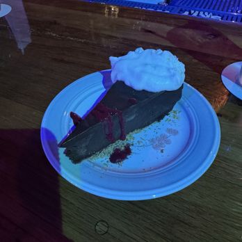 Blue Heaven - Belgian Chocolate Torte - Breakfast & Brunch Near Me - Key West, Florida Blue Heaven - Belgian Chocolate Torte - Breakfast & Brunch Near Me - Key West, Florida