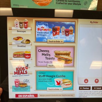 Wawa - All day menu - Gas Stations Near Me - Orlando, Florida