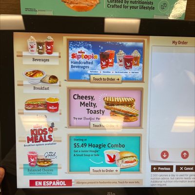 Menu photo 4 Wawa Orlando, FL