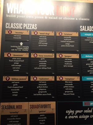 Menu photo 3 MOD Pizza Tucson, AZ Menu photo 3 MOD Pizza Tucson, AZ