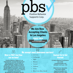 Positive Behavior Supports - PBS - ACCEPTING CLIENTS in LA COUNTY !