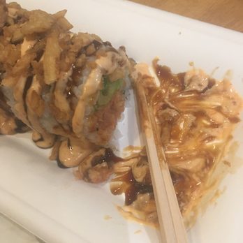NDMK Fish House - I tried to hold back for a pic but it was too good to wait - Sushi Bars Near Me - Avalon, California