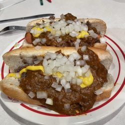 National Coney Island - 7 & Mack - Coney special and Loose Burger