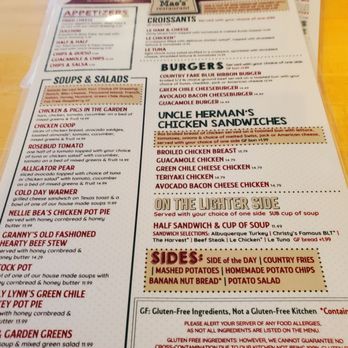 Christy Mae's Restaurant - Menu - Sandwiches Near Me - Albuquerque, New Mexico