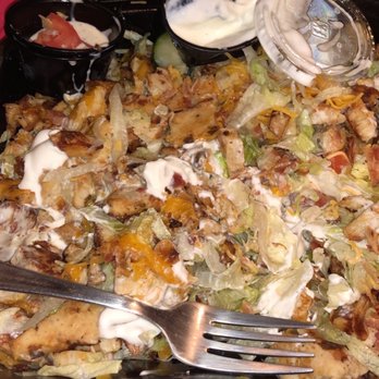 Nick's Gyros - Chicken Bacon Ranch Salad. - Greek Near Me - Hastings, Nebraska Nick's Gyros - Chicken Bacon Ranch Salad. - Greek Near Me - Hastings, Nebraska