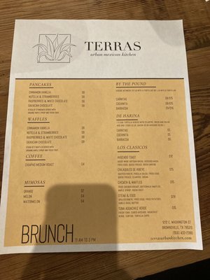 Menu photo 4 Terras Urban Mexican Kitchen Brownsville, TX Menu photo 4 Terras Urban Mexican Kitchen Brownsville, TX