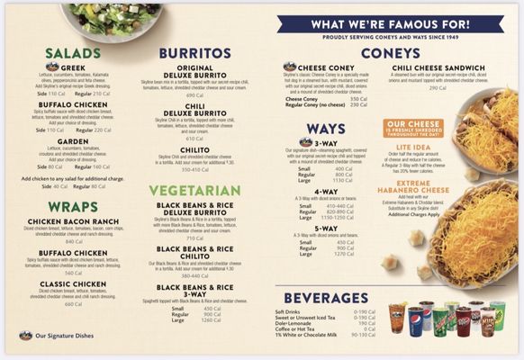 Menu photo 8 Skyline Chili Winter Garden, FL Menu photo 8 Skyline Chili Winter Garden, FL