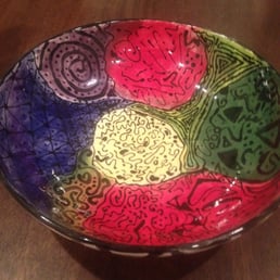 Our creation: serving bowl :)
