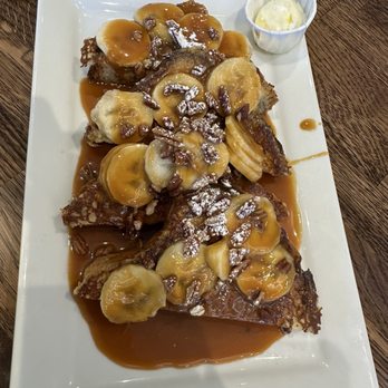 Over Easy - Dove Valley - Banana nut French toast - Breakfast & Brunch Near Me - Phoenix, Arizona Over Easy - Dove Valley - Banana nut French toast - Breakfast & Brunch Near Me - Phoenix, Arizona
