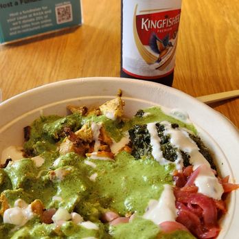 RASA - My bowl and beer--yummy!! - Indian Near Me - Rockville, Maryland RASA - My bowl and beer--yummy!! - Indian Near Me - Rockville, Maryland