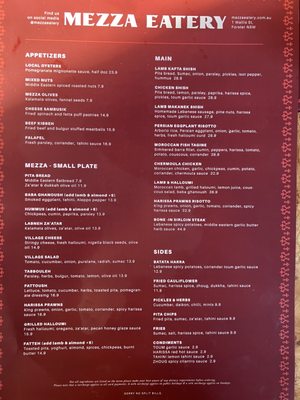 Menu photo 1