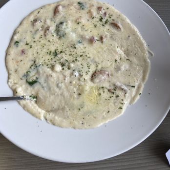 Pacific Southern - Shrimp and grits with andouille sausage (so good!!) - Southern Near Me - Tacoma, Washington Pacific Southern - Shrimp and grits with andouille sausage (so good!!) - Southern Near Me - Tacoma, Washington