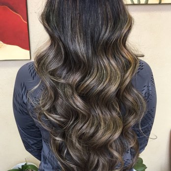 Beautybyflor - $200 for CUT, COLOR, and STYLE on Mid-back length hair. Warm blonde balayage. Took only 4 hours. INCREDIBLE! - Makeup Artists Near Me - Anaheim, California