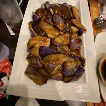 New Moon - 106. Sauteed Chinese Eggplant with Garlic Sauce - Chinese Near Me - New York, New York New Moon - 106. Sauteed Chinese Eggplant with Garlic Sauce - Chinese Near Me - New York, New York