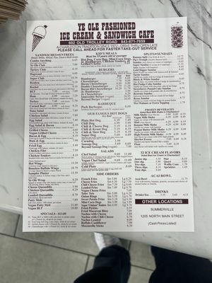 Ye Ole Fashioned Ice Cream and Sandwich Cafe by null