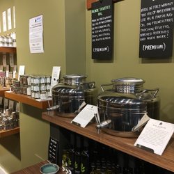 Evoolution - 18-year classic vinegar & white truffle olive oil are my two fav in this shop