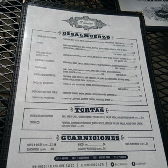 El Camino - Brunch menu - Mexican Near Me - Washington, DC, District of Columbia