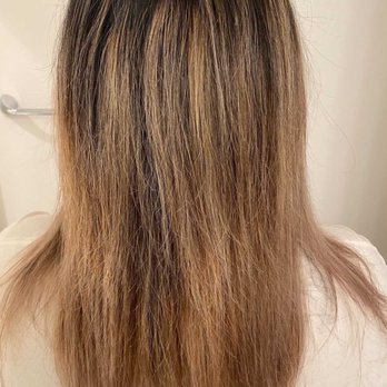 Sola Salons - Before photo for comparison - Hair Salons Near Me - Westminster, California