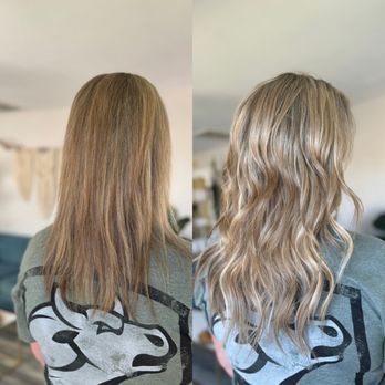 The Painted Loft Salon - One row hand tied hair extensions by Nicole - Hair Salons Near Me - Rocklin, California The Painted Loft Salon - One row hand tied hair extensions by Nicole - Hair Salons Near Me - Rocklin, California