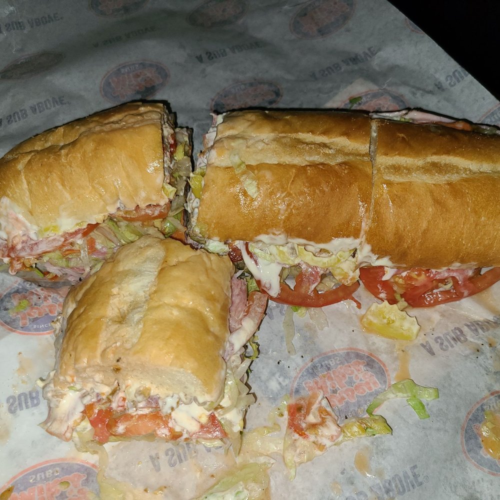 That's a nasty Italian sub made incorrectly. Which I will never see my money back for. I swear this Jersey Mike's has the worst employees. That's a nasty Italian sub made incorrectly. Which I will never see my money back for. I swear this Jersey Mike's has the worst employees.