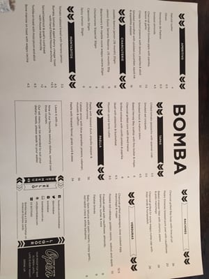 Menu photo 2 Bomba Melbourne, VIC