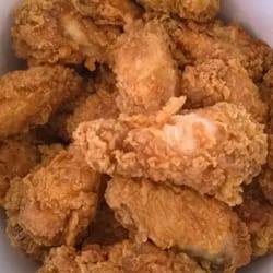 KFC - Bucket of 45 Hot Wings!