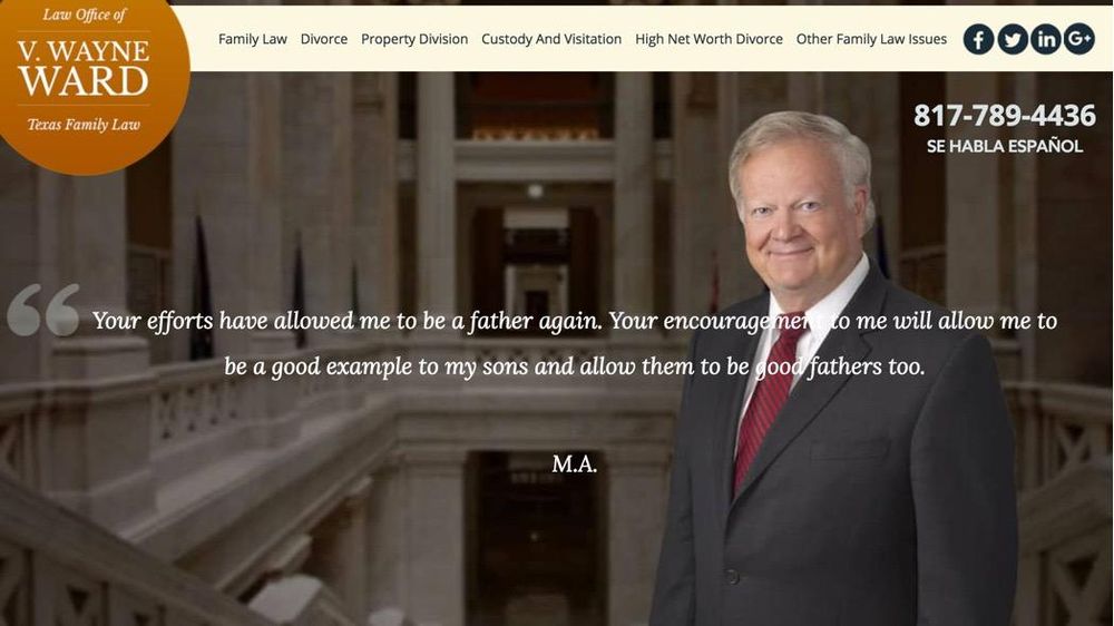 The Law Office of V. Wayne Ward - disability attorney in Fort Worth, TX